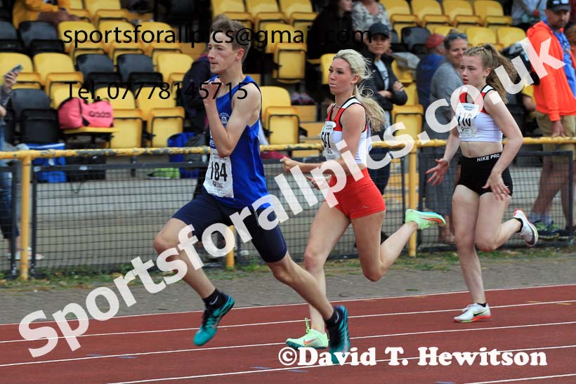 100 metres, 2022 NEGP Monkton 5, Wednesday, July 20th. Photo: David T. Hewitson/Sports for All Pics